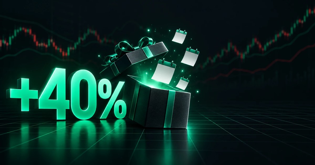 +40% к сроку подписки для новых пользователей VVARB